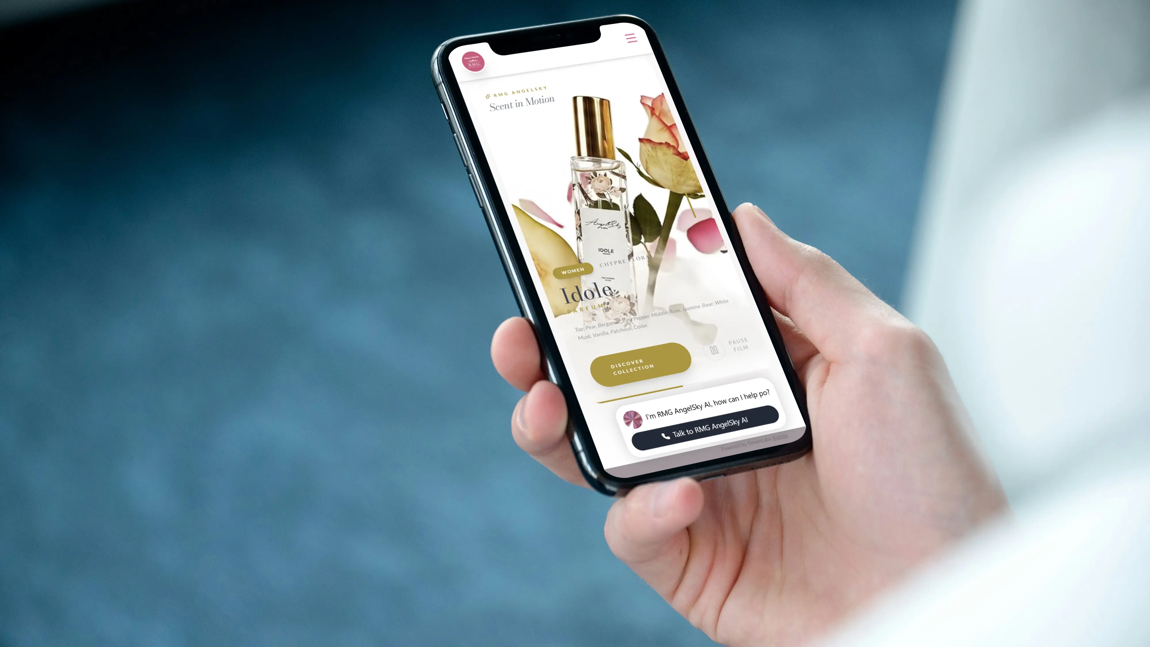 RMG AngelSky Perfume — AI Assistant & Website